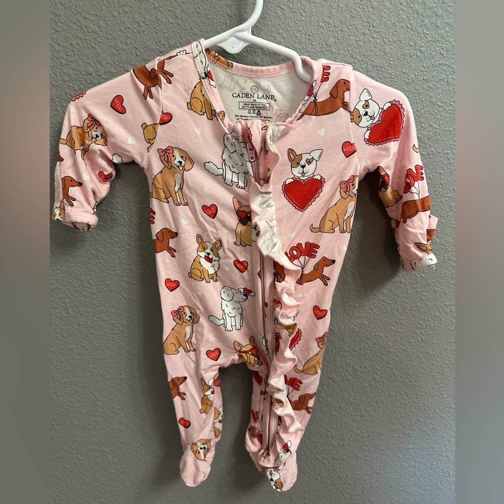 Caden Lane 
Newborn Zipper Footie